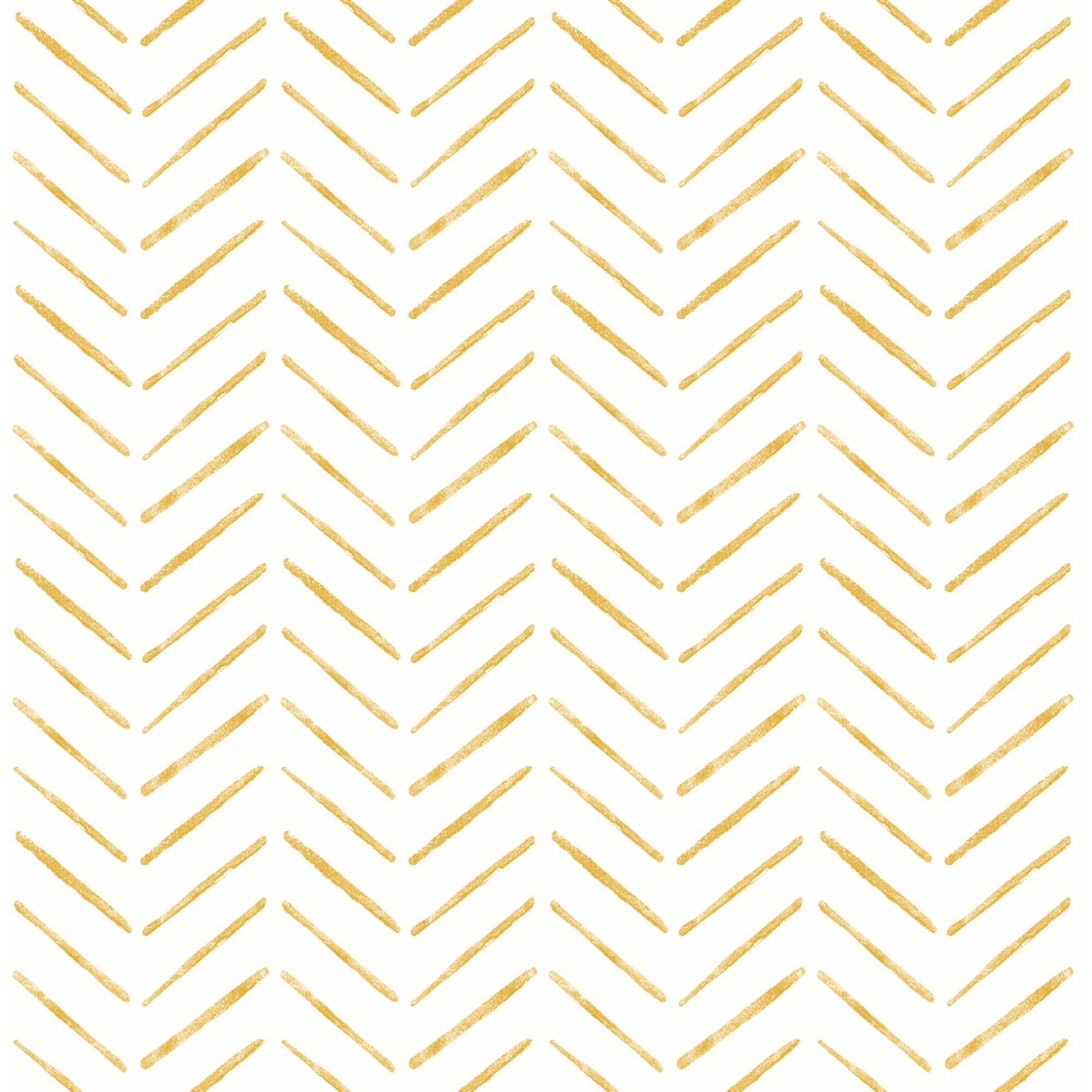 NuWallpaper Ochre Holden Peel & Stick Wallpaper